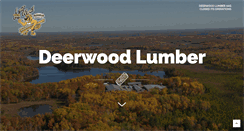 Desktop Screenshot of deerwoodlumber.com