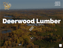 Tablet Screenshot of deerwoodlumber.com